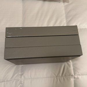 3 Container Store Stackers Classic 5-Section Jewelry Necklace Tray